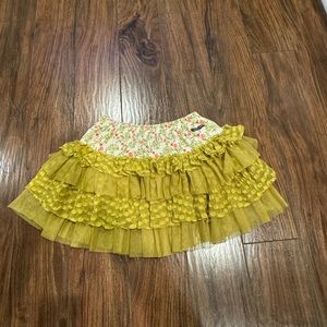 EUC Girls Matilda Jane Serendipity Tiered Skirt